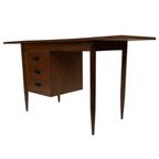 Vintage Bureau Uitschuifbaar Drop Leaf Jaren 60 Hmf Design thumbnail 3