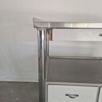 Vintage Bauhaus Stijl Tandarts Trolley thumbnail 2