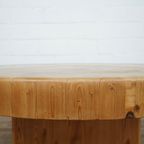 Wooden Brutalist Coffee Table thumbnail 3