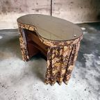 Vintage Curved Make Up Tafel / Bureau / Console Tafel thumbnail 4