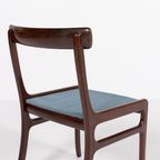 Ole Wanscher Dinning Chairs ‘Rungstedlund’ By Poul Jeppesen Møbelfabrik, 1950’S Denmark thumbnail 12