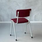 Retro Eettafelstoelen Nieuw Eetkamerstoelen Stof Prijs P/St thumbnail 6