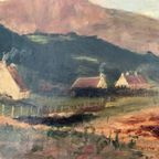 19th Century English Landscape By Alexander Wüst (1837-1876) thumbnail 11