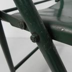 Set Van 4 Industriële Stalen Klapstoelen Du-Al Dare Inglis thumbnail 26