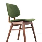 Set 4 Eetkamerstoelen Vintage Gestoffeerd 'velsen' Nederlands thumbnail 3