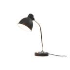 Bureaulamp Zwart Industrieel Chroom Metaal Balgewricht Bauhaus 47Cm thumbnail 3