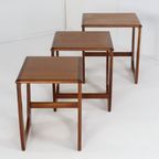 Set Van 3 Sunelm Nesting Tables ´Partington´ Vintage thumbnail 3