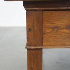 Zeer Mooie Antieke Zuid-europese Salontafel Uit De 18e Eeuw Met Een Prachtig Patina thumbnail 7