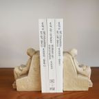 2 X Vintage Boekensteun Herra, Jaren '70/'80 thumbnail 4