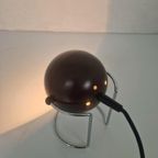 Vintage Space Age Eyeball Lamp Bruin Jaren 70 Design. thumbnail 10