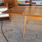 Deense Teak Tafel Uitschuifbare Eettafel thumbnail 7