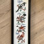 Borduursel Borduurwerk Schilderij Vogels Vogel | Kerst thumbnail 4