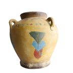 Grote Vintage Terracotta Pot Met 4 Oren, Jaren '80 thumbnail 4