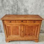 Antiek Dressoir Buffet Commode 19E Eeuws Frans Kersenhout thumbnail 16