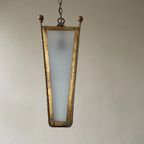 Hallanraarn Hallamp Hanglamp Vintage Frans thumbnail 4