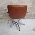 Vintage Bureaustoel Leren Artifort Deskchair thumbnail 14