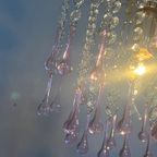 3 Beschikbaar! Vintage Murano Teardrop Kroonluchters Hanglampen thumbnail 7