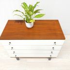 Retro Vintage Ladekast Kast Dressoir Tv Meubel Jaren 60 / 70 thumbnail 2
