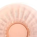 Vintage Gebaksschaal Roze Glas thumbnail 6