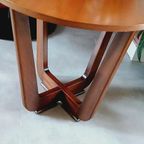 Art Deco Bijzettafel Hout Vintage thumbnail 4