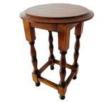 Brocante Bijzettafeltje Vruchtenhout thumbnail 5
