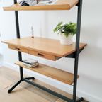 Vintage Vrijstaand Wandsysteem, Secretaire Olof Pira thumbnail 9