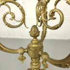 Antieke Bronzen Kandelaar thumbnail 7
