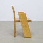 4X Architectural Chair, One-Off By Dutch Architect Kees Doornenbal, 1990S thumbnail 5