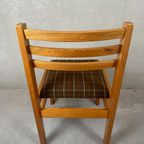 4x Vintage Eetkamerstoelen thumbnail 7