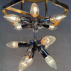 Vintage ‘curved’ Murano Kroonluchter thumbnail 10