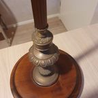 Vloerlamp - Staande Lamp - Empire Stijl - Mahonie- thumbnail 9