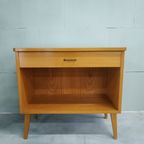 Licht Vintage Zweedse Jaren 50-60 Wandkast Wandmeubel thumbnail 2