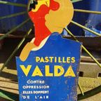 Art Deco Reclameplaat Pastilles Valda. thumbnail 7