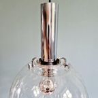 Space Age Hanglamp In Geblazen Bubbelglas, Jaren 70 thumbnail 7