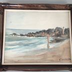 Walter Jonckheere - Aquarel - St Augustin thumbnail 4
