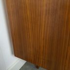 Teak Fineer Dressoir Met Ronde Knop En Lades thumbnail 12