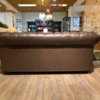 Originele Chesterfield 3 Zits Bank Van Salvale Bruin Leer thumbnail 5