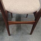 4 Vintage Eetkamerstoelen Deense Stoelen Vintage Stoelen thumbnail 16