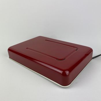 Rode Mini Opvouwbare Bureaulamp Van Fase Madrid 1969 | Bureaulamp