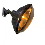 Franse Straatlamp, Wandlamp Koper - Gietijzer, Jaren 30 thumbnail 2