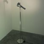 Chrome Floor Lamp By Hustadt Leuchten, 1970S thumbnail 3
