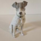 Fritz & Ilse Pfeffer Gotha Germany Porselein Hond Beeld thumbnail 2