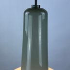 Grey Opaline Glass Pendant Lamp Kreta For Holmegaard By Jacob Bang, 1960 thumbnail 5