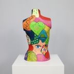 Decoratief Object Vrouwentorso In Pop-Art Stijl thumbnail 6