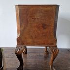 Chippendale-stijl Mahoniehouten Plantenbak / Kolenkit Met Klauwpoten – Ca. 1900 thumbnail 9