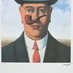 Offset Litho Naar Magritte La Bonne Foi 56/100 Kunstdruk thumbnail 10