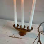 Vintage Houten Kandelaar thumbnail 9