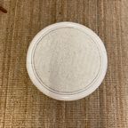 White Rattan & Bamboo Stool thumbnail 5