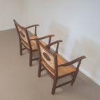 Monastery / Medaillon / Webbing Arm Chairs / 1930s thumbnail 10