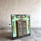 Bronze Messing Antique Fireplace Doors thumbnail 17